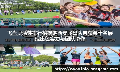 飞盘灵活性排行榜揭晓西安飞盘队荣获第十名展现出色实力与团队协作